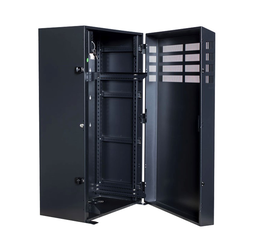 UPPS-PSVR8.jpg PowerShield PSVR8 Vertical Wall Mount Rack with 8U vertical