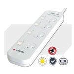Generic PAD-421SW Sansai 4-Way Power Board (421SW) with Individual
