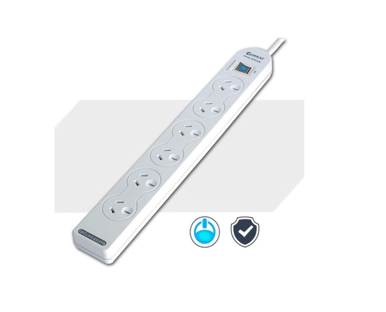 UPSA-PB60-MS.jpg Generic PAD-137P Sansai 6-Way Power Board (137P) with Master