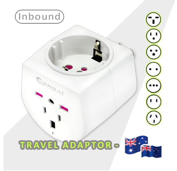 UPSA-STV-017.jpg Generic STV-017 Sansai Universal Travel Adaptor 10A 240V 2400W