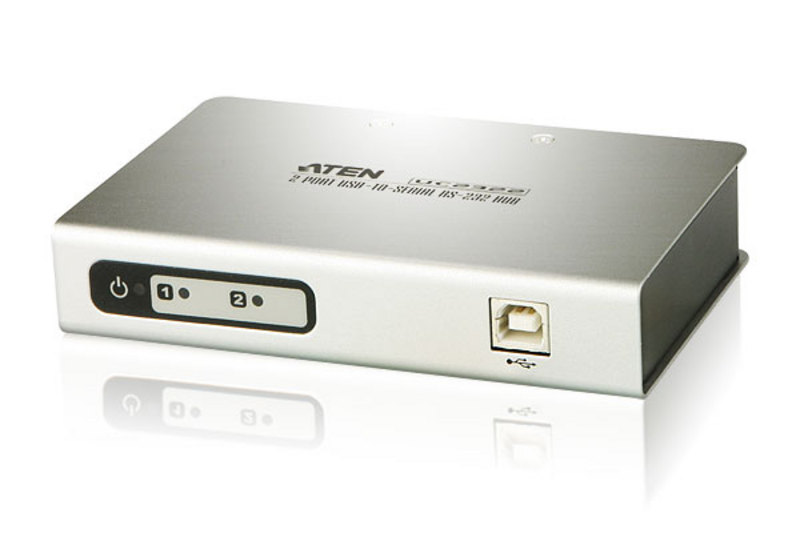 USA-UC-232-2.jpg Aten UC2322-AT Serial Hub 2 Port USB to RS232
