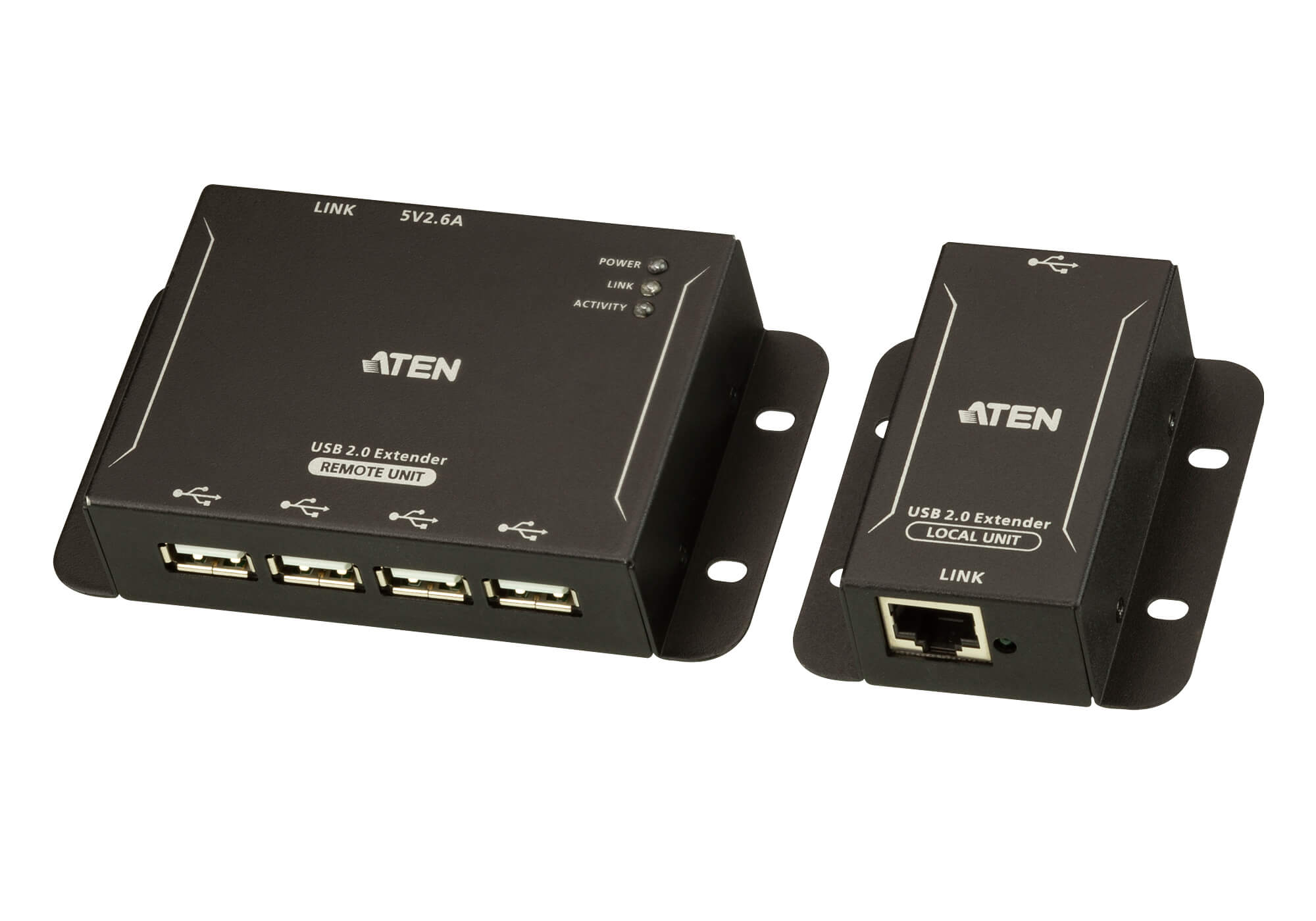 USA-UCE-3250.jpg Aten UCE3250-AT-U 4-Port USB 2.0 CAT 5 Extender (Up