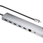 Aten UH3240-AT 11-in-1 USB-C Multiport Dock with Power Pass-Through