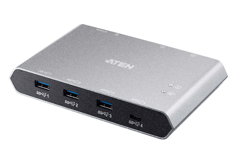 USA-US3342-AT.jpg Aten US3342-AT Sharing Switch Gen2 2x4 USB-C