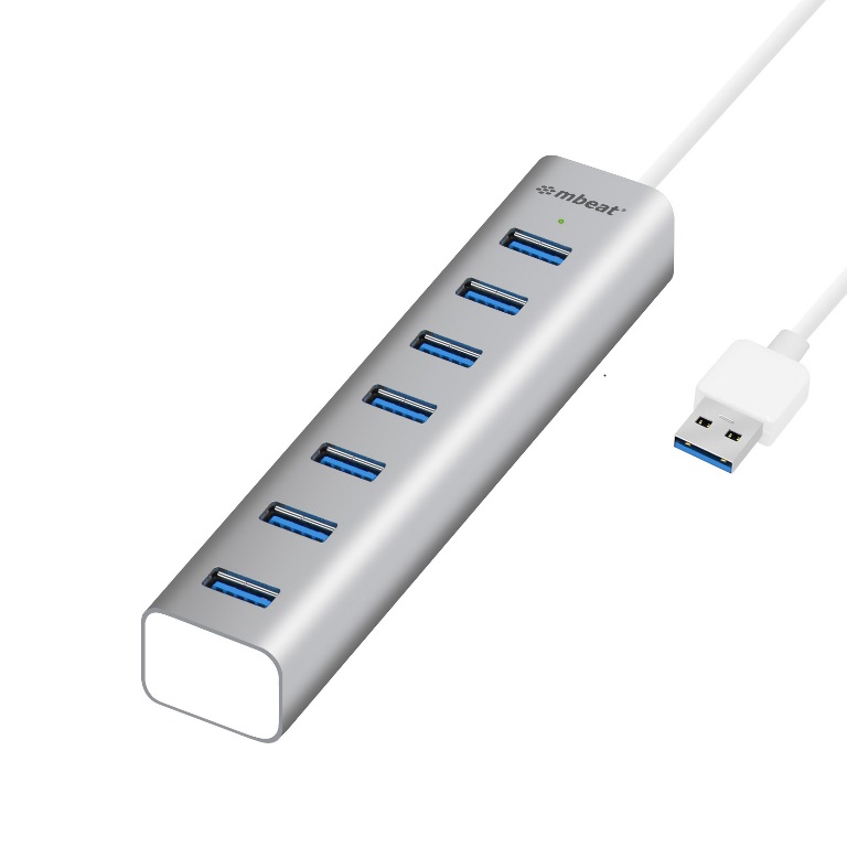 USMB-MB-HUB768.jpg MBEAT MB-HUB768 ® 7-Port USB 3.0 Powered Hub