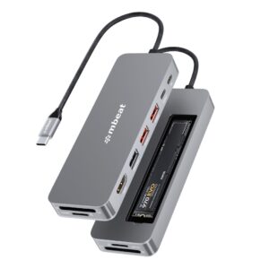 MBEAT MB-UCD-HS9 ® Elite 9-in-1 USB-C Multiport Hub
