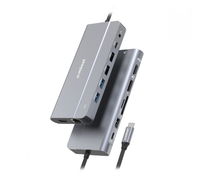 USMB-MB-UCD-X14.png MBEAT MB-UCD-X14 ® Elite X14 Triple 4K Display Multi-Port