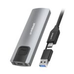 MBEAT MB-XCS-CM03GRY ® 10Gbps M.2 NVMe SATA SSD Enclosure