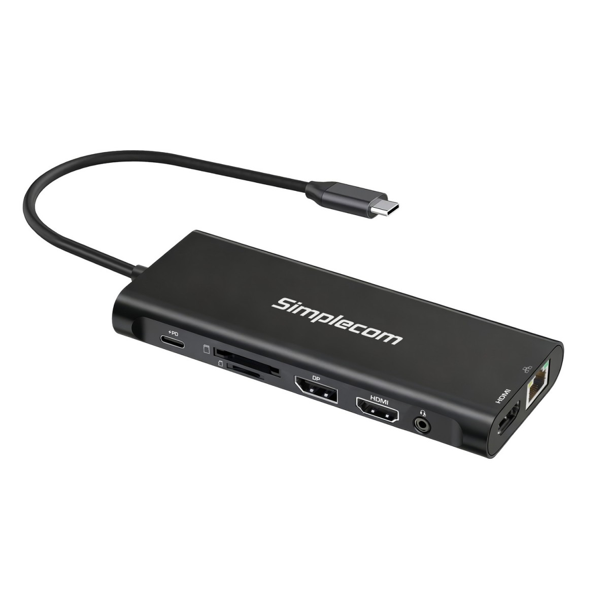 USSI-CHT814.jpg Simplecom CHT814 14-in-1 USB-C 4K Triple Display MST Docking