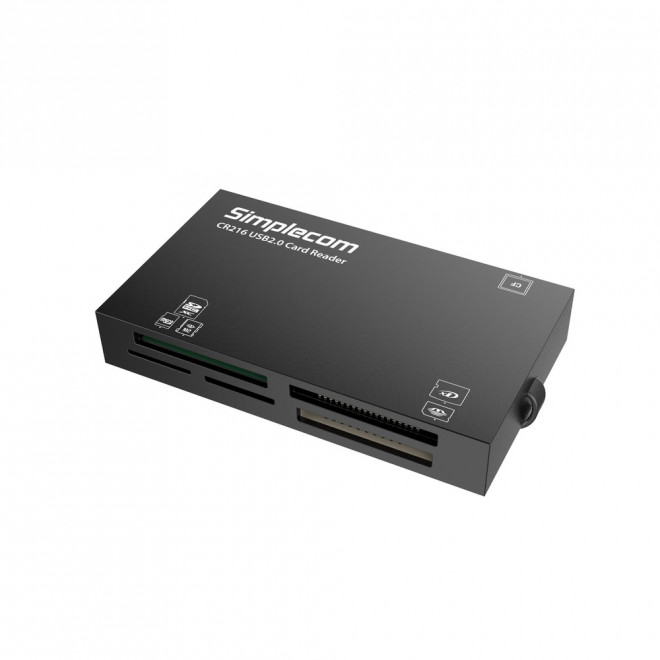USSI-CR216-BK.jpg Simplecom CR216-BLACK CR216 USB 2.0 All in One Memory
