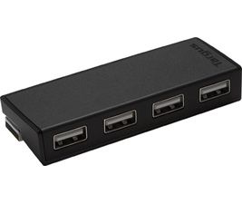 Targus ACH114AU 4-Port USB Hub Black - Compatible