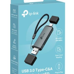 TP-LINK UA430D USB 3.0 Type-C&A to SD & microSD