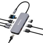 Verbatim 32152 USB-C Pro Multiport Hub 9 Ports