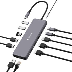Verbatim 32153 USB-C Pro Multiport Hub 13 Port