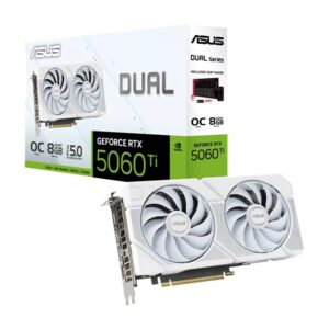 ASUS DUAL-RTX5060TI-O8G-WHITE Dual GeForce RTX™ 5060 Ti 8GB