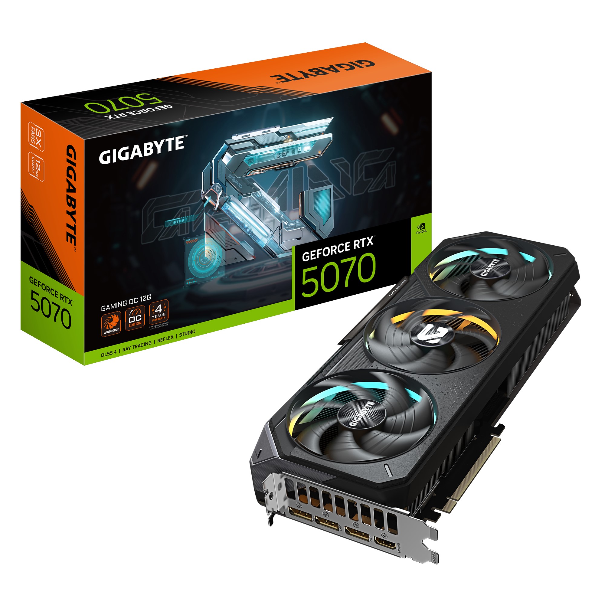 VCG-GV-N5070GAMINGOC-12GD.jpg Gigabyte GV-N5070GAMING OC-12GD GeForce RTX™ 5070 GAMING OC 12G