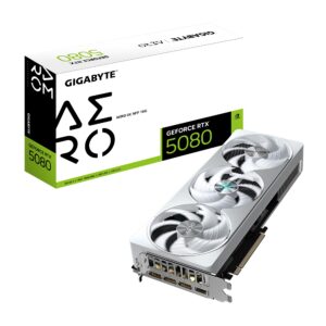 Gigabyte GV-N5080AERO OC-16GD GeForce RTX™ 5080 AERO OC SFF 16G