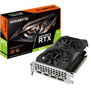 Gigabyte GV-N3050WF2OCV2-6GD nVidia GeForce RTX™ 3050 WINDFORCE OC V2