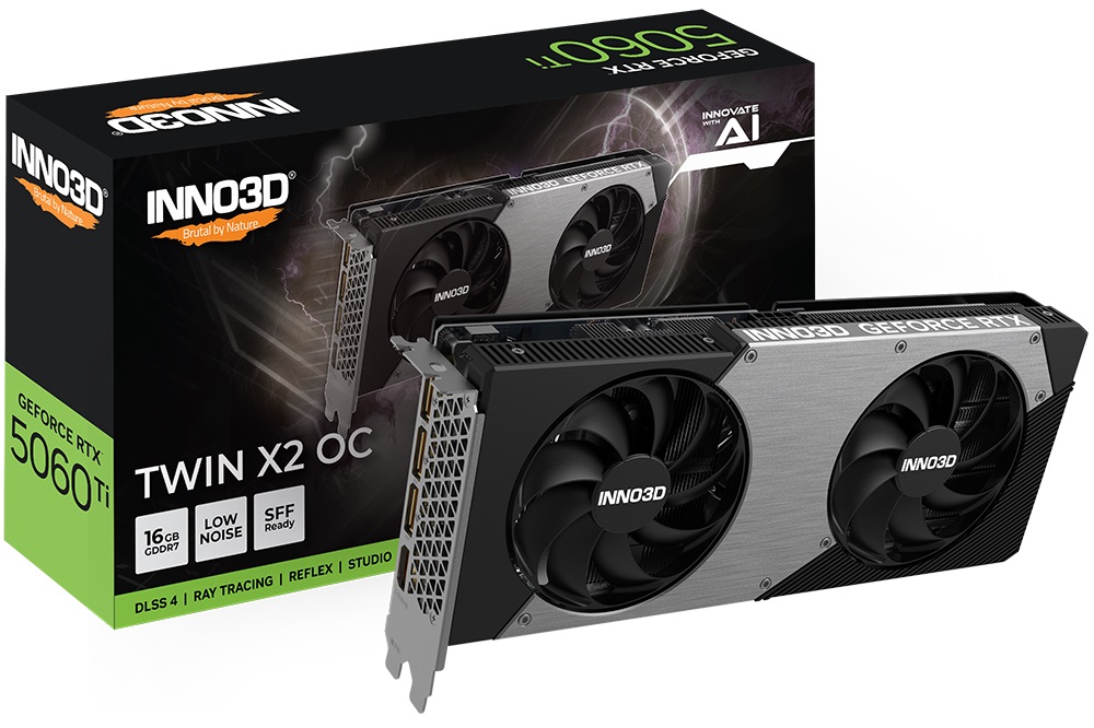 VCI-RTX5060TI-TWX216-O.jpg INNO3D N506T2-16D7X-191073N nVidia GeForce RTX 5060 Ti TWIN X2