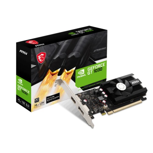 VCM-GT10304GD4LPOC.jpg MSI GeForce GT 1030 4GD4 LP OC nVidia Video Card