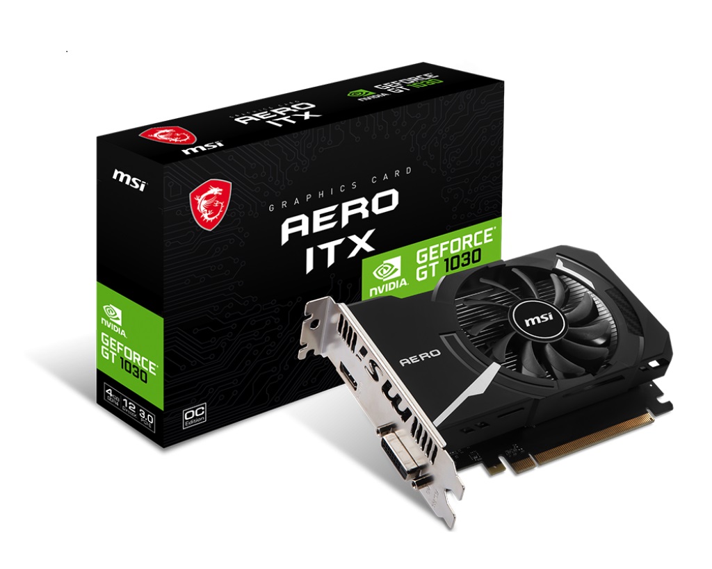 VCM-GT1030AITX4GD4OC.jpg MSI GeForce GT 1030 AERO ITX 4GD4 OC nVidia Video Card