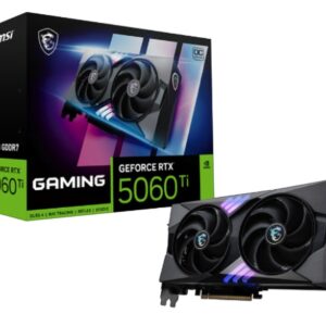 MSI GeForce RTX 5060 Ti 8G GAMING OC nVidia GeForce RTX™ 5060 Ti 8G GAMING
