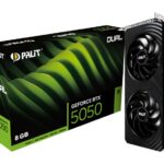Palit NE65050019P1-GB2070D RTX5050 DUAL 8GB GDDR6 128bit 3-DP HDMI