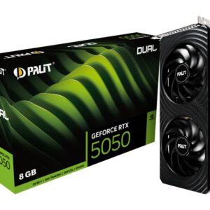 Palit NE65050019P1-GB2070D RTX5050 DUAL 8GB GDDR6 128bit 3-DP HDMI