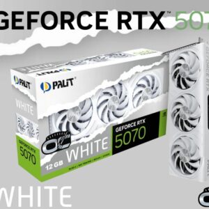Palit NE75070U19K9-GB2050W RTX5070 WHITE OC 12GB GDDR7 192bit 3-DP