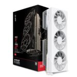 XFX RX-97TSWF3W9 Swift AMD Radeon RX 9070XT White Triple