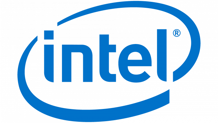 Intel logo Intel logo
