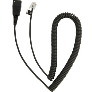 1024913603 Jabra (8800-01-37) Cord - QD to RJ9, 2m Curly