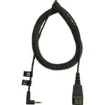 Jabra (8800-01-46) Cord - QD to 2.5mm, 2m Curly