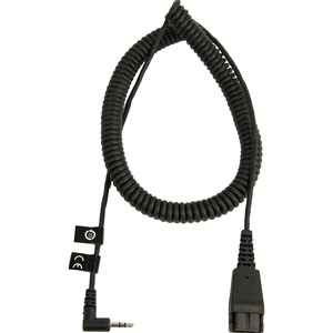 Jabra (8800-01-46) Cord - QD to 2.5mm, 2m Curly