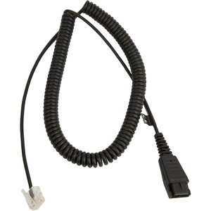 Jabra (8800-01-89)LINK Siemens Openstage Coiled cord, QD to mod plug