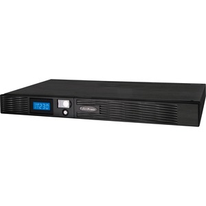 CyberPower PRO Rack Series LCD 750VA / 500W 1U Line Interactive UPS-(PR750ELCDRT1U)- 3 Yrs Adv. Rep & 2yrs on