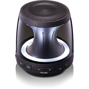 LG PH1 Bluetooth Speaker (BLACK)- LED Mood Lighting, Speaker Phone, Aux in, Built in Microphone