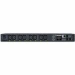 CyberPower1U Switched ePDU 12Amp input/output -(PDU41004)- 8x IEC-320 C13 outlet - 2 Yr WTY