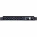 CyberPower Switched MBO ePDU PDU81004 1RU horizontal 12Amp input - SNMP Network Connection - 8x IEC-320 C13