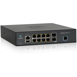 Cambium Networks Cambium cnMatrix EX2010, Intelligent Ethernet Switch, 8 1G and 2 SFP fiber ports - AUS/NZ