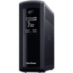 CyberPower Systems Value Pro-(VP1200ELCD)- 1200VA / 720W Line Interactive UPS - 2* 12V/7.2AH - 2 Yrs Adv.