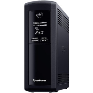 CyberPower Systems Value Pro-(VP1200ELCD)- 1200VA / 720W Line Interactive UPS - 2* 12V/7.2AH - 2 Yrs Adv.