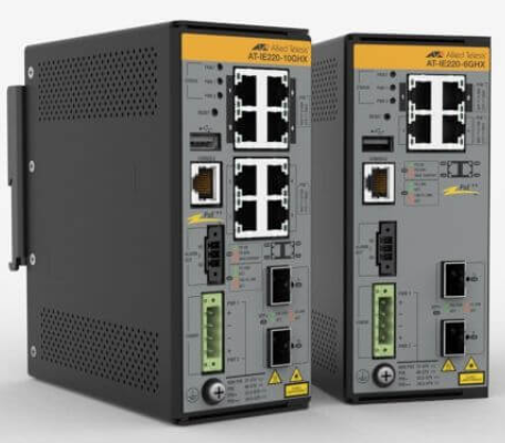 ADIE22010GHXA Allied Telesis 8x 10/100/1000T, 2x 1G/10G SFP+, Industrial Ethernet, Layer 2+ Switch, PoE++ Support