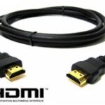 H40HDMI1.4MM0.5 Cabac HDMI Cable 50cm / 0.5m – V1.4 19pin M-M Male to Male Gold Plated 3D 1080p Full HD High S with Ethernet