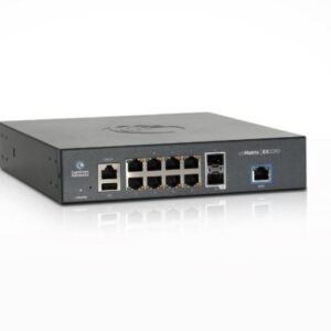 Cambium Networks Cambium cnMatrix EX1010-P, Intelligent Ethernet PoE+ Switch, 8 1Gbps and 2 1Gbps SFP fiber