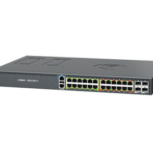 Cambium Networks Cambium cnMatrix EX3028R-P, Intelligent Ethernet Switch, 24 1G(12 PoE+ ports and 12 4PPoE