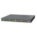 Cambium Networks Cambium cnMatrix EX3052R-P, Intelligent Ethernet Switch, 48 1G(24 PoE+ ports and 24 4PPoE