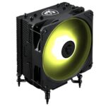 MSI MAG COREFROZR AA13 – Black, CPU Air Cooler, 120mm ARGB Fan, 4× 6mm Heat Pipes, LGA1700/1851, AM4/AM5