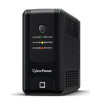CyberPower UT850EG ENERGY-SAVING TOWER UPS, 850VA/425W, AVR, RJ11/45 Surge Protection, 12V/7AH*1, 3x AU, USB