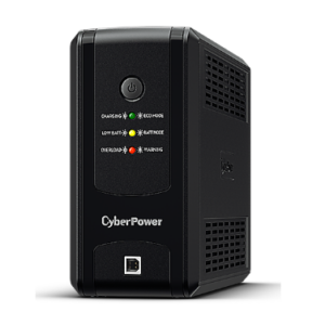 CyberPower UT850EG ENERGY-SAVING TOWER UPS, 850VA/425W, AVR, RJ11/45 Surge Protection, 12V/7AH*1, 3x AU, USB